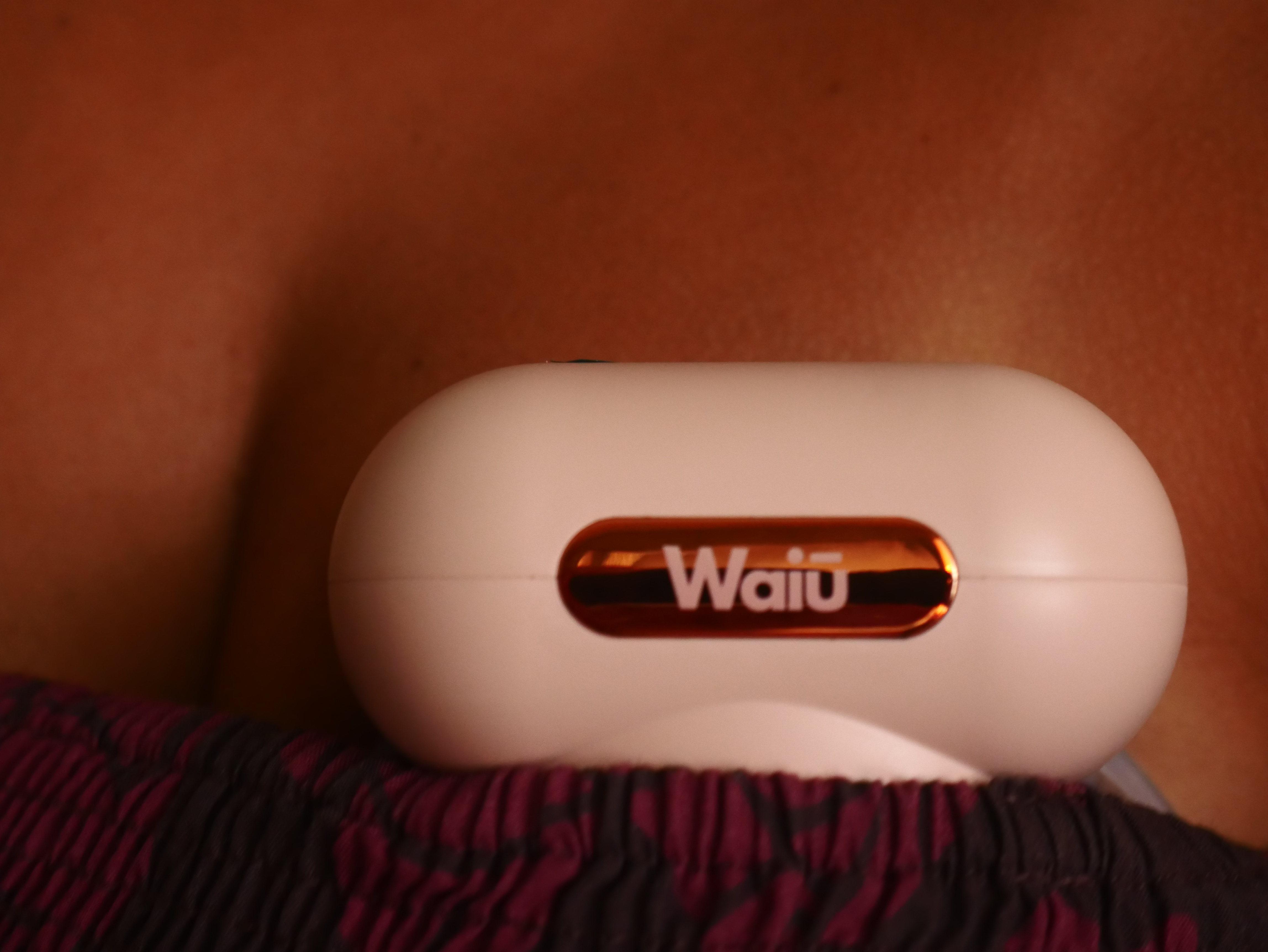 Blush Waiū wearable pump concept shown in everyday use